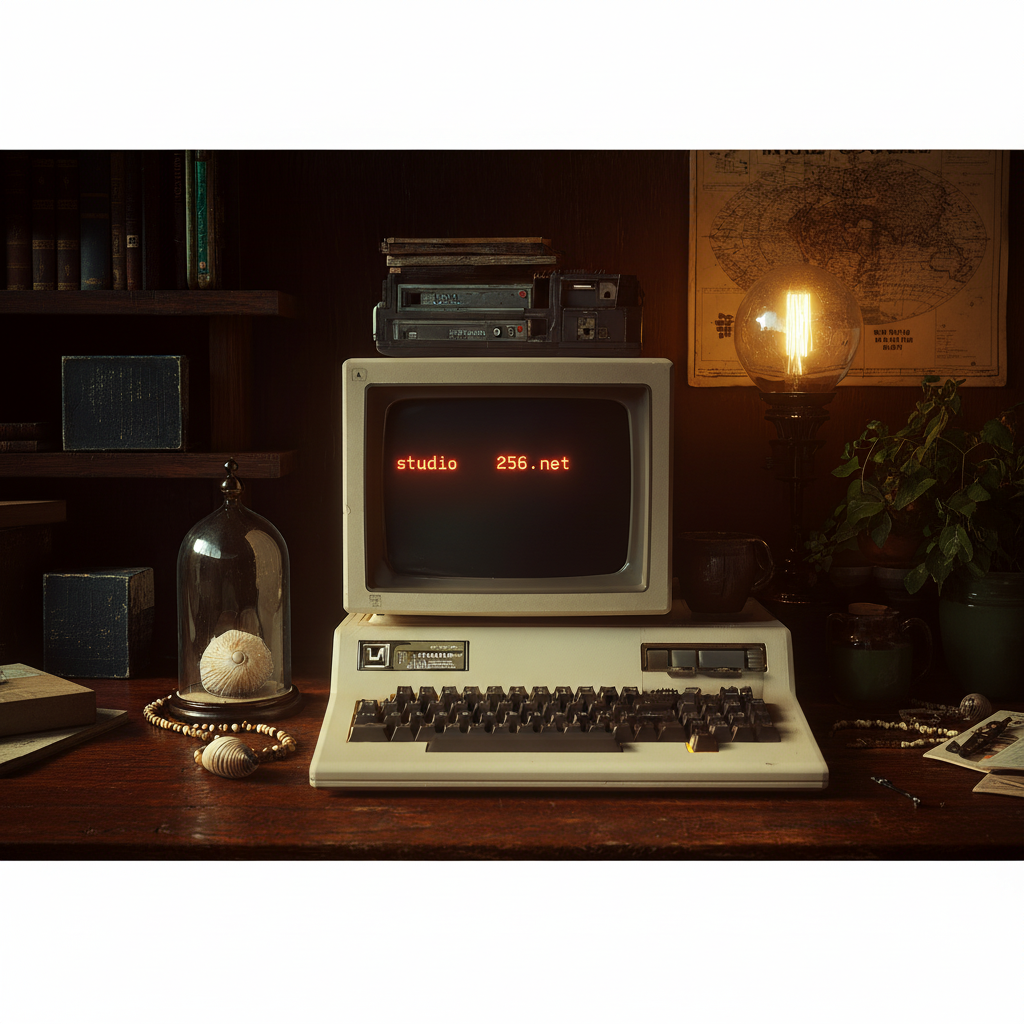 Studio 256 Vintage Computer Setup